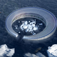 Illustration for article titled A Floating Arctic City Fueled By Eating Icebergs